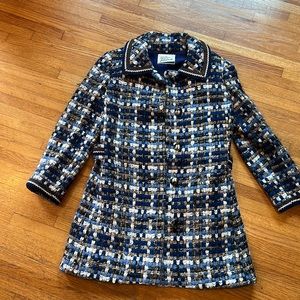 Rare, Vintage “Impeccably Tailorbrooke” gorgeous 3/4 sleeved, belted pea coat